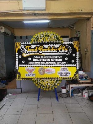 Papan Bunga di Cipete Selatan