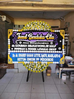 Papan Bunga di Cipete Selatan